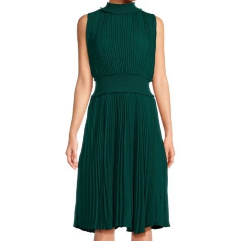 Elegant Green Sleeveless Dress Nanette Nanette Lepore